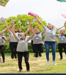 Students at Kautilya College, Kota